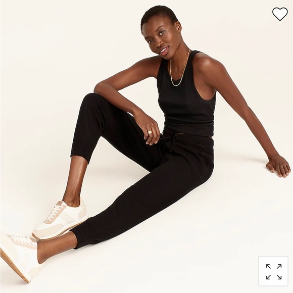 J.Crew Jogger pant in cotton-cashmere - Picture 3 of 11